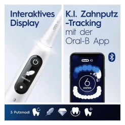 Oral-B Zahnpflegesystem Oral Health Center Oxyjet + iO6