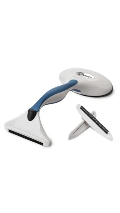 ORIGINAL 4-in-1 Fusselentferner und Fusselbürste blau ^ Gleener Discount