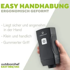 Outdoorchef Easy BBQ Vac Vakuumierer inkl. Starter Set - Kabelloser Einhand-Vakuumierer ^ Grillfürst
