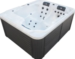 OUTDOORPOOL+AD+ST OASIS white marble 208x175x90 cm ^ Sanotechnik Sale