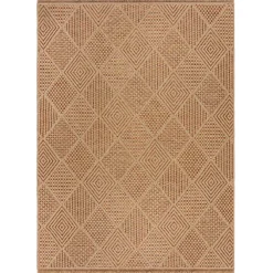 Outdoor-Teppich Rauten 200 x 290 cm - CLYST | Kadima ^ KADIMA DESIGN Outlet
