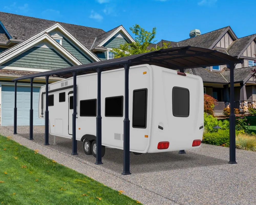 - Canopia | Alpine 3.6 X 13 Carport Wohnmobil in Grau ^ PALRAM Discount