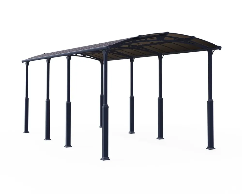 - Canopia | Alpine 3.6 X 9 Carport Wohnmobil in Grau ^ PALRAM Best