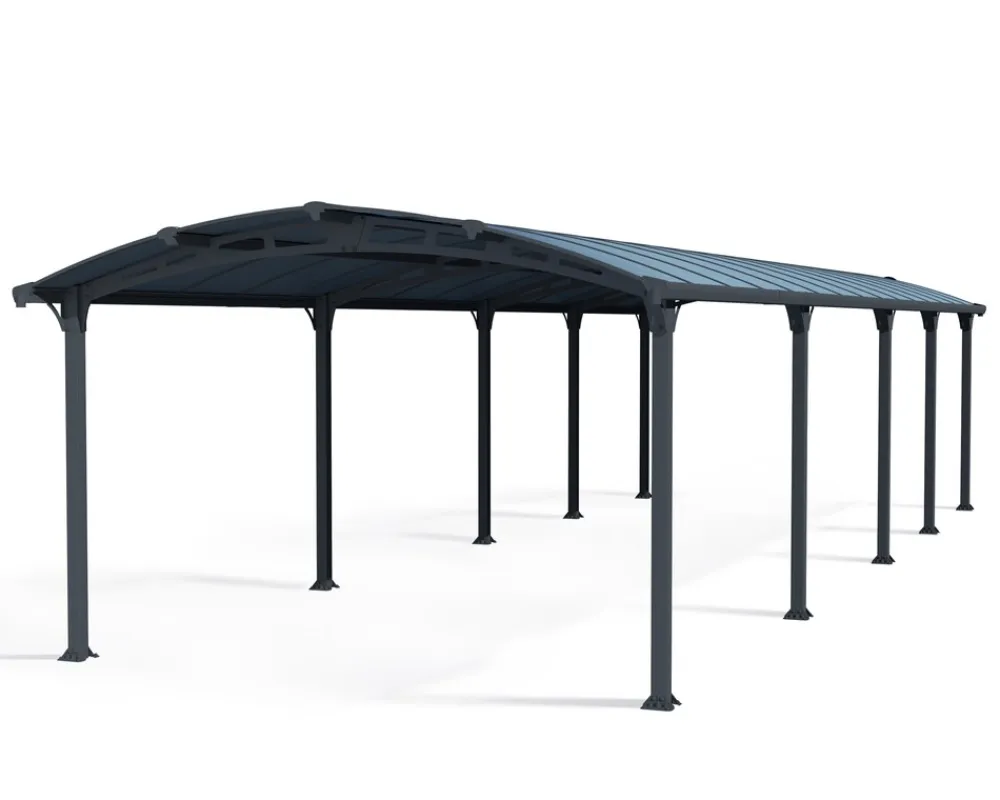 PALRAM Canopia Arcadia Carport in Grau 3.6 X 11 Online