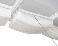 PALRAM - Canopia | Beschattung, Sonnensegel für 3x4.3 Terrassenüberdachung, weiß New
