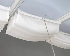 - Canopia | Beschattung, Sonnensegel für 3x5.5 Terrassenüberdachung, weiß ^ PALRAM Outlet