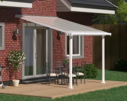 - Canopia Olympia Terrassenüberdachung weiß 307x295x305 cm ^ PALRAM Best