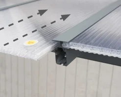 - Canopia Olympia Terrassenüberdachung anthrazit 425x295x305 cm ^ PALRAM New