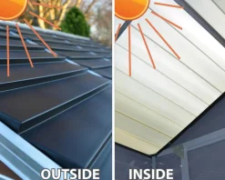 - Canopia Skylight  Gerätehaus, anthrazit ca. 185,5x217x153,5 cm BxHxT ^ PALRAM New