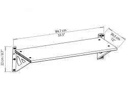 Geräteschuppen SKYLIGHT grau/anthrazit + 2 x Regal ca.185x217x305cm BxHxT ^ PALRAM Best