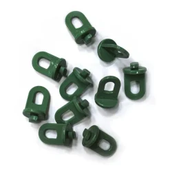 PALRAM Gewächshaus Hybrid Silver + 4x Schwerlastregal und Gewächshaus-Clips in cm 247x185x209 (LxBxH)