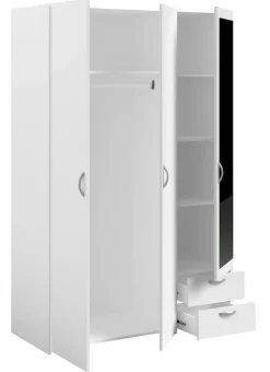 Parisot Kleiderschrank 3-türig "Daily 4" mit Spiegel New