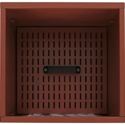MCW Pelletbehälter -Q30 Bäume,Pelletbox Aufbewahrungsbox für z.B. Tierfutter, Rollen Füße 64x36x36cm ~ kupferfarben Clearance