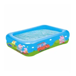 Peppa Pig Planschbecken Family Pool Kinderpool 200x150x50cm Garten Kinder ^ Happy People