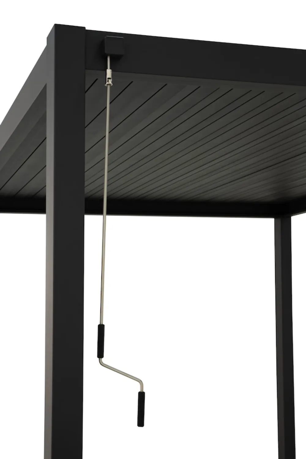 PergoLine Trumpf Pergola Alu Stahl 3 m x 3 m anthrazit Sale