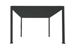 PergoLine Trumpf Pergola Alu Stahl 3 m x 3 m anthrazit Sale