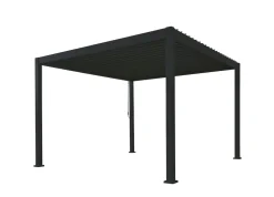 PergoLine Trumpf Pergola Alu Stahl 3 m x 3 m anthrazit Sale