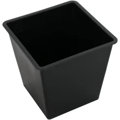 MCW Pflanzkasten -P84, Blumenkasten quadratisch Outdoor Stahl Akazie 43x33x33cm MVG-zertifiziert ~ schwarz Online