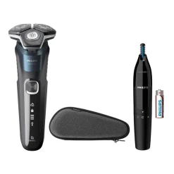 Herrenrasierer S5889/11 SERIES 5000 Onpack inkl. Nasen-/Ohrhaartrimmer ^ Philips Outlet