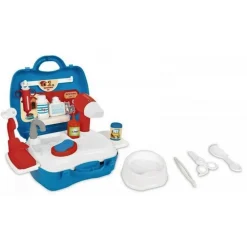 Kinderspielzeug Tierarztkoffer 03564 Futternapf Spritze Schere Pinzette ^ Pilsan Online