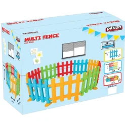 Kunststoff Spielzaun Multi 06226 Laufgitter, 10 Elemente á 51 x 4 x 54 cm ^ Pilsan Best