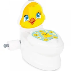 Töpfchen Küken 07564 Toilettenpapierhalter, Musik, Licht, Behälter ^ Pilsan Best