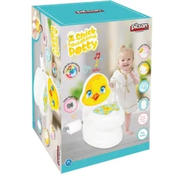 Töpfchen Küken 07564 Toilettenpapierhalter, Musik, Licht, Behälter ^ Pilsan Best