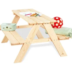Kindersitzgarnitur 'Nicki für 4', (Natur) ^ Pinolino Sale