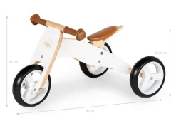 Pinolino Mini-Laufdreirad "Charlie", weiß/natur, versch. Farben Best