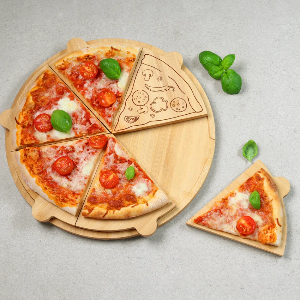 Pizza-Teller, Bambus ^ Kesper Best
