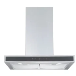 PKM Dunstabzugshaube 8060GH - Blockhaube Edelstahl; Bedienblende aus Glas, 600 m³/h, 1 x 3,00 Watt LED, 60 cm breit, EEK A+ Online