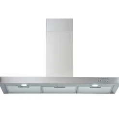Kaminhaube 9004W - 90cm, Edelstahl, LED, Abluft/Umluft, Dunstabzugshaube ^ PKM Sale