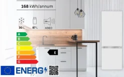 Kühl Gefrierkombination KHKG173WC Weiß 161 L LED ^ PKM Best