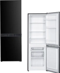 Kühlgefrierkombination KG230KHEB schwarz 173L Kühlschrank LED ^ PKM New