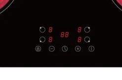 Kochfeld KHKF4 G autark Einbau 60cm Glaskeramik schwarz Timer und Touch-Control ^ PKM