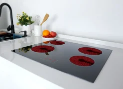 Kochfeld KHKF4 G autark Einbau 60cm Glaskeramik schwarz Timer und Touch-Control ^ PKM