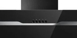 PKM Kopffreihaube S23-60 ABPX, 60cm, schwarz, Glas, LED, Dunstabzugshaube Hot