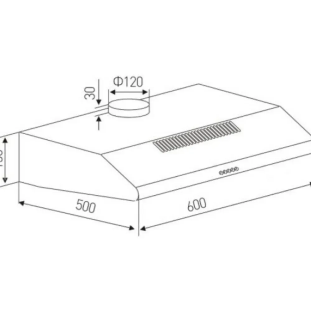 PKM UBH4060-2H Dunstaubzugshaube Best