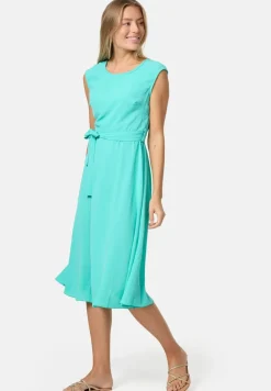 Damen Ärmelloses Sommerkleid Dress mit Bindeband in Einheitsgröße PM26 ^ PM SELECTED Clearance