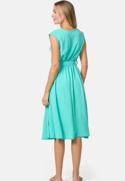 Damen Ärmelloses Sommerkleid Dress mit Bindeband in Einheitsgröße PM26 ^ PM SELECTED Clearance