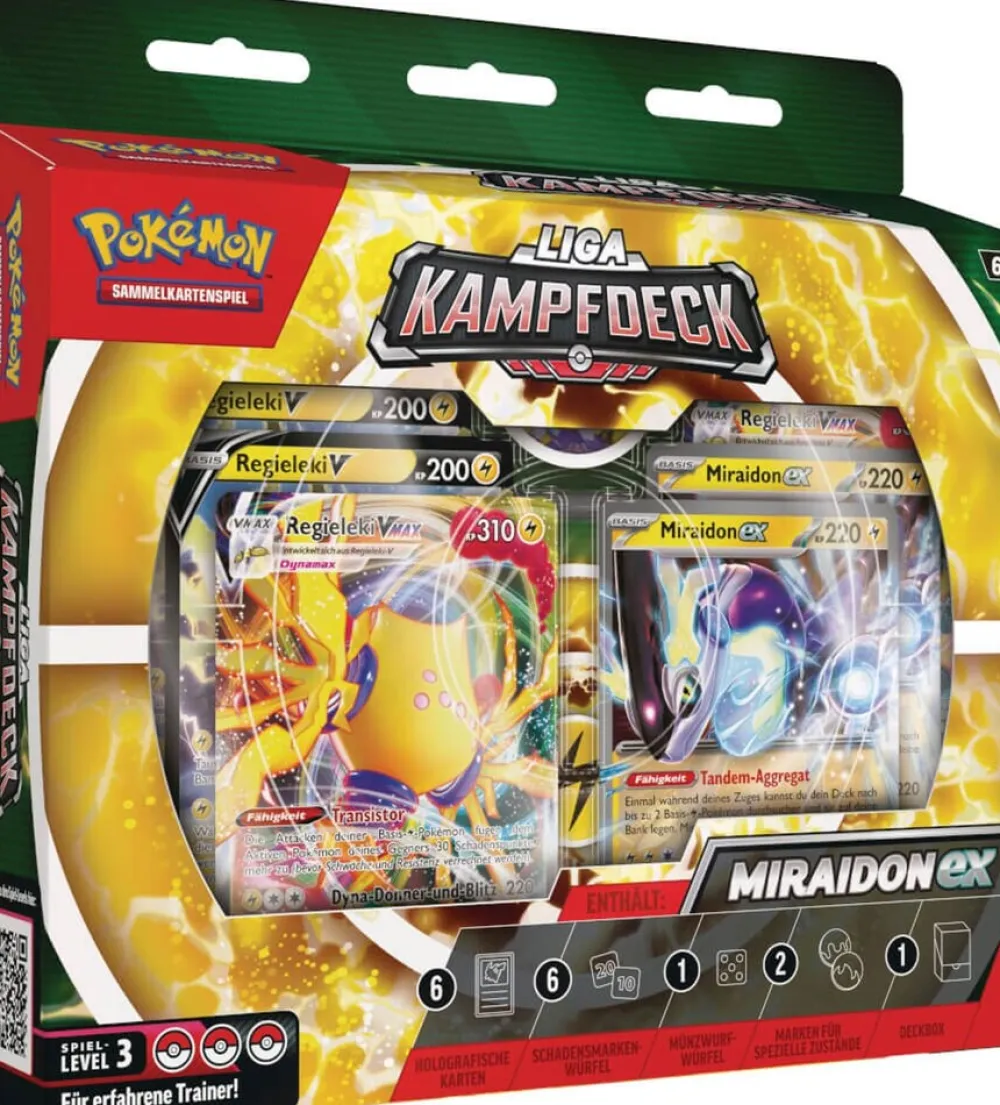The Pokémon Company International Pokémon Pokémon Sammelkarten Liga Kampfdeck Miraidon EX Discount