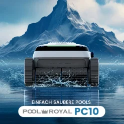 FM-Solar Pool-Royal Akku-Poolreinigungs-Roboter PC10 Poolroboter Hot