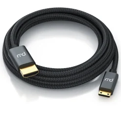 8K HDMI auf Mini HDMI Adapterkabel 2.1, 4K 3840 x 2160 @ 60 Hz - 7,5m ^ Primewire Clearance