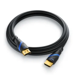 8k HDMI-Kabel 2.1, Ultra HD Highspeed 4K 60Hz, Full HD, 3D, ARC, 18 GBit/s, HDMI Typ A - 1 m ^ Primewire New