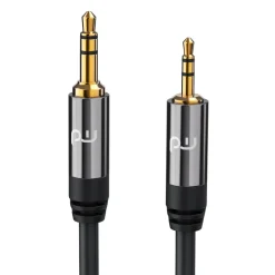 2,5-mm-Klinke zu 3,5-mm-Klinke Audio Kabel, AUX, HiFi Audio Adapter Klinkenkabel / Verbindungskabel - 1,5m ^ Primewire