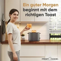 PC-TA 1291 Anthrazit Toaster ^ Proficook Best