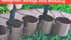 Prosperplast Palisade 2,05m Beetumrandung Rasenkante Zierkante Beetein Sale