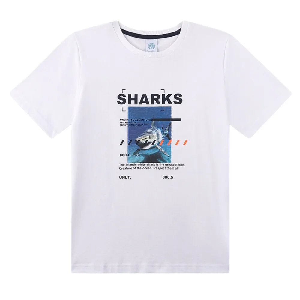 Pyjama short Teens Sharks Jungen Pyjama ^ Sanetta New