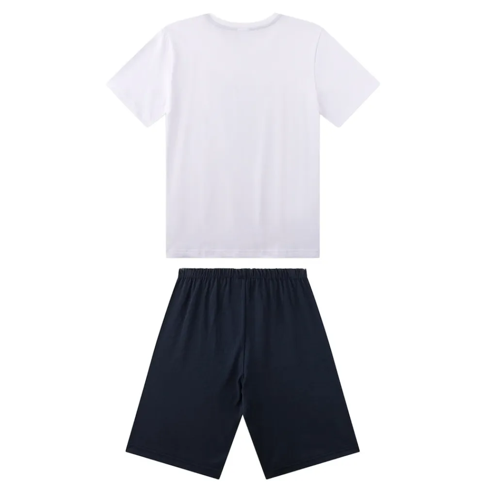 Pyjama short Teens Sharks Jungen Pyjama ^ Sanetta New