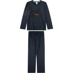 Pyjama Teens Shark Zone lang Jungen Pyjama ^ Sanetta